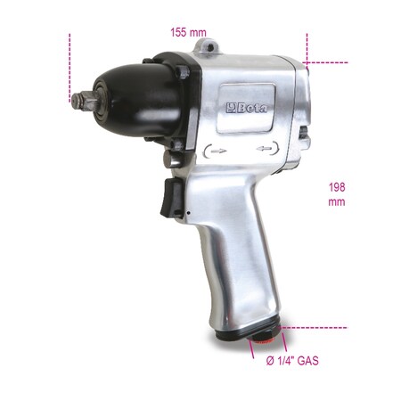 Beta Compact Reversible Impact Wrench 19240021